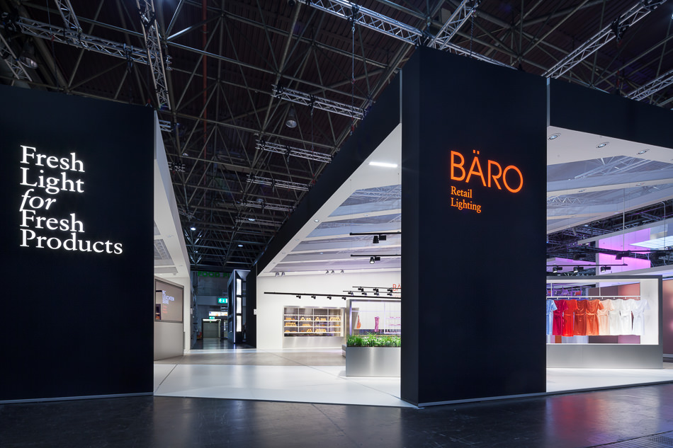 BÄRO Messestand EuroShop 2014 / Design: Meiré und Meiré