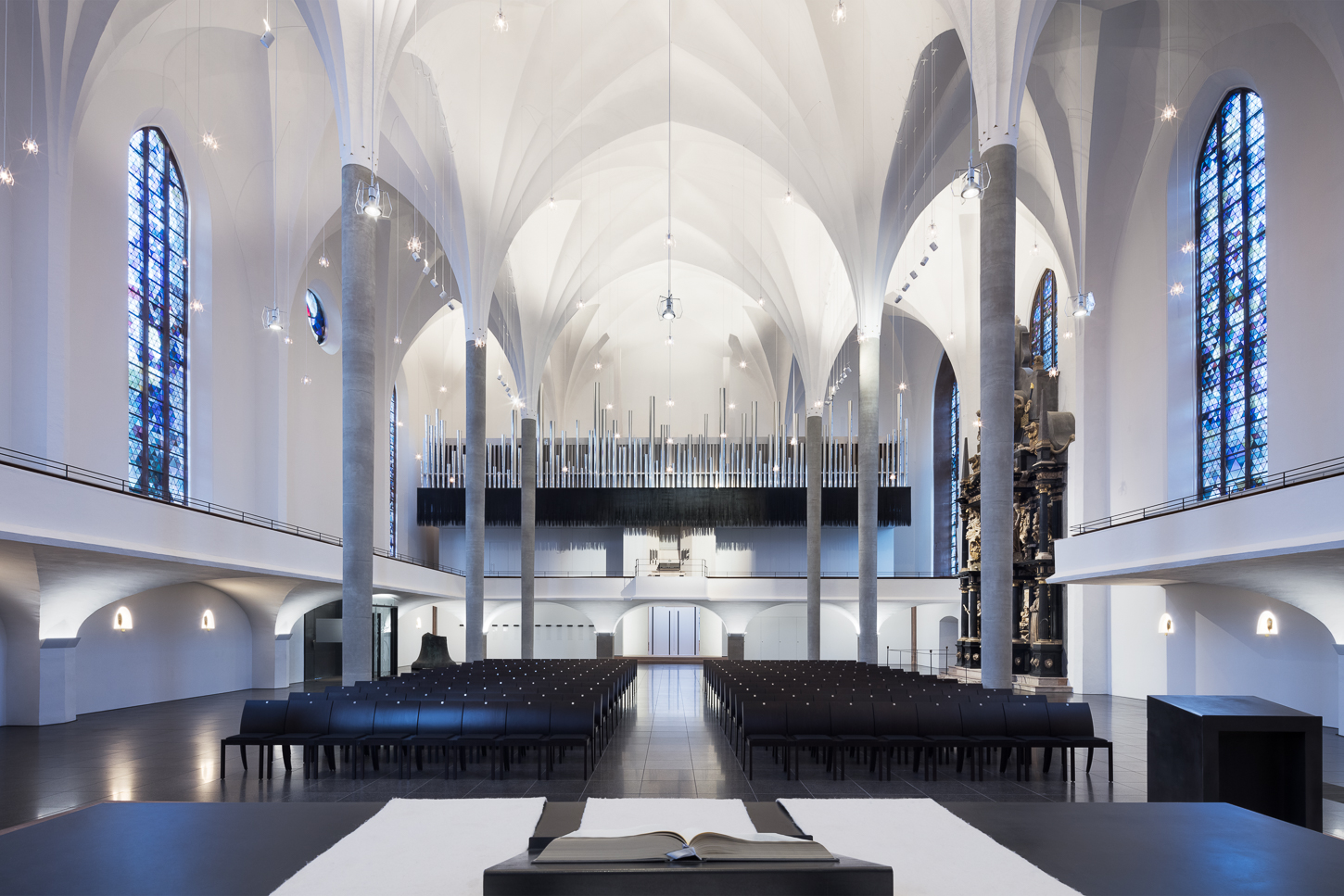 ARCHITEKTURBÜRO  MÜNTINGA  +  PUY, Bad Arolsen | Kardorff Ingenieure Lichtplanung GmbH, Berlin | Martinskirche Kassel