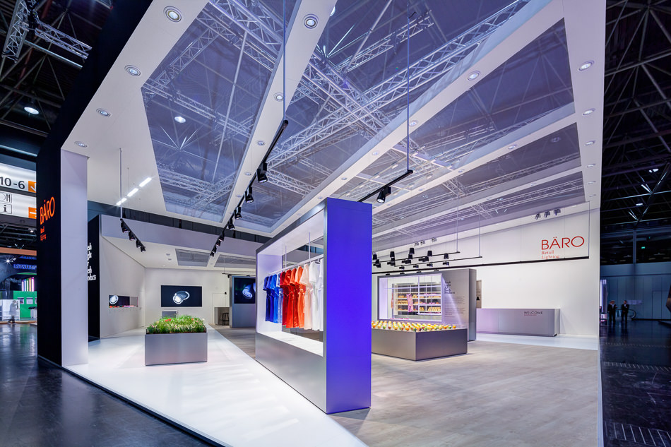 BÄRO Messestand EuroShop 2014 / Design: Meiré und Meiré