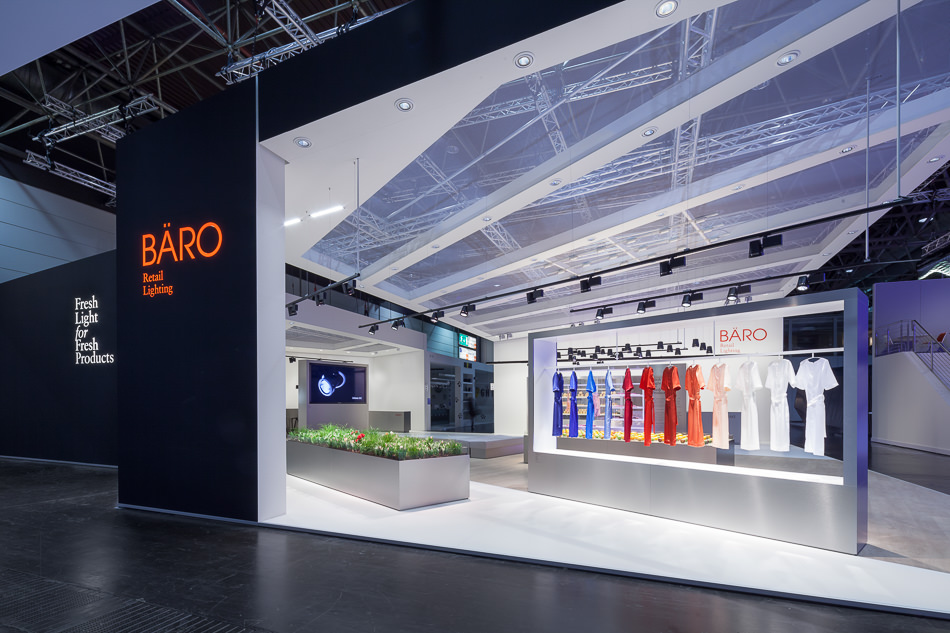 BÄRO Messestand EuroShop 2014 / Design: Meiré und Meiré