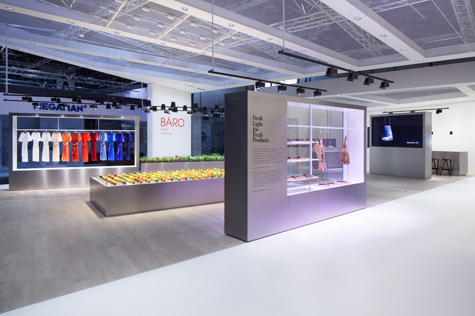 BÄRO Messestand EuroShop 2014 / Design: Meiré und Meiré