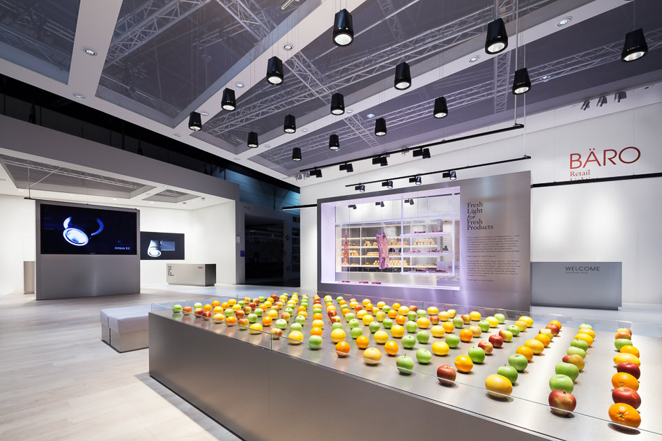 BÄRO Messestand EuroShop 2014 / Design: Meiré und Meiré