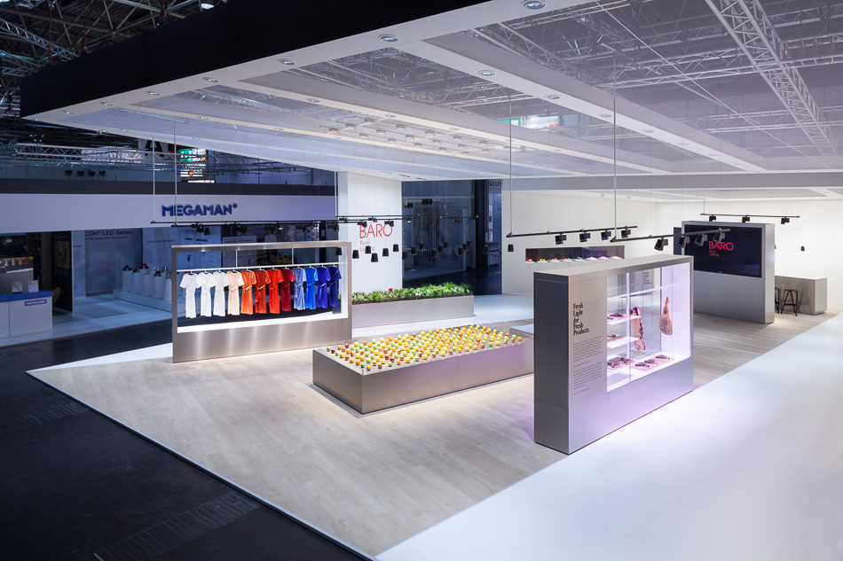 BÄRO Messestand EuroShop 2014 / Design: Meiré und Meiré