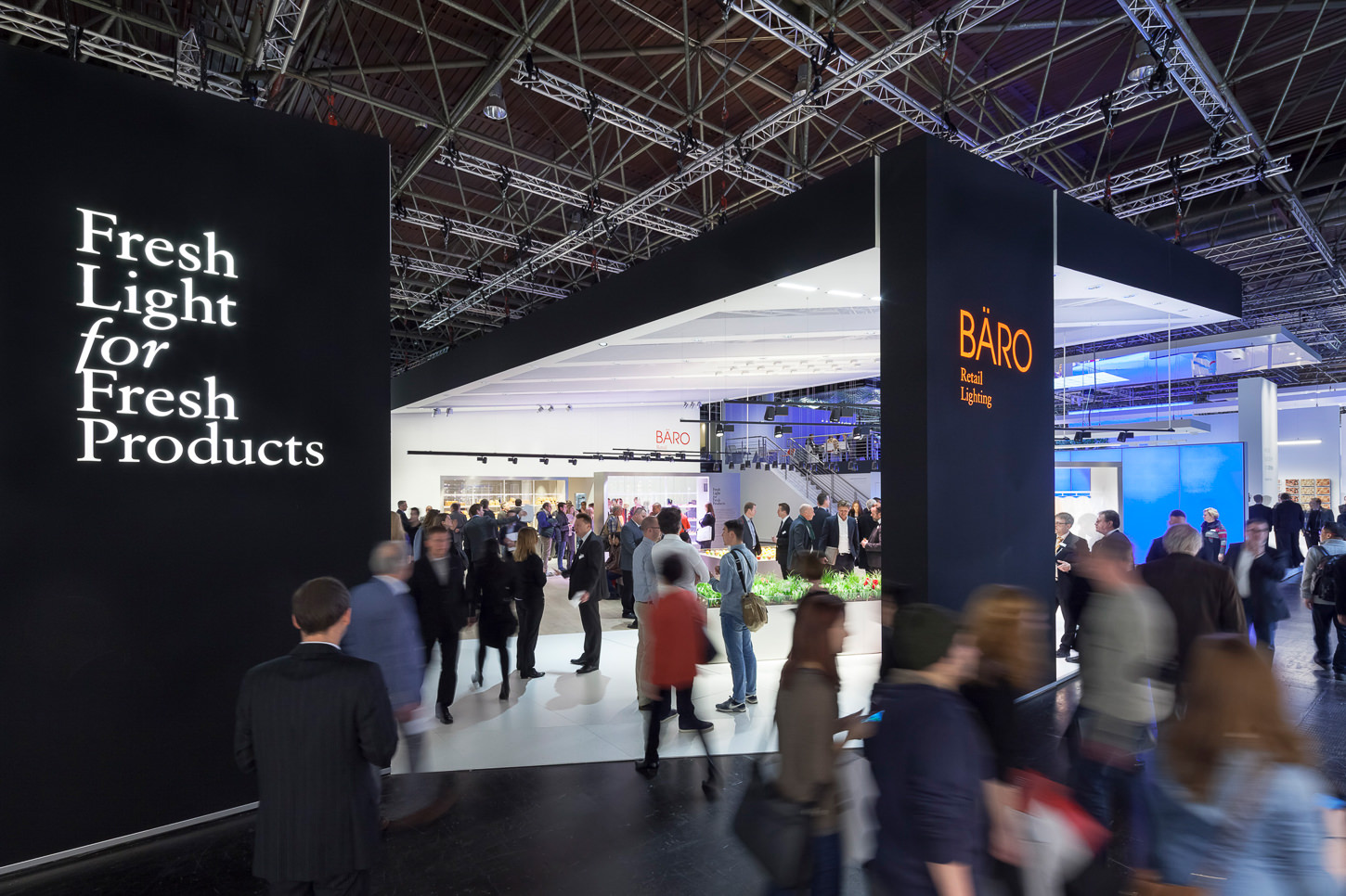 BÄRO Messestand EuroShop 2014 / Design: Meiré und Meiré