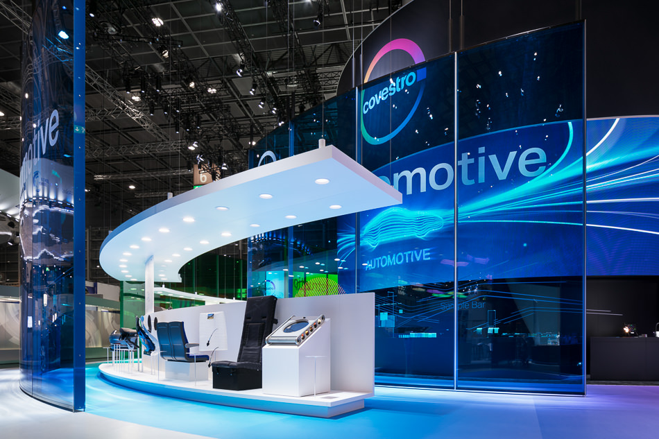 Messestand Covestro |  K 2016 Düsseldorf | uniplan