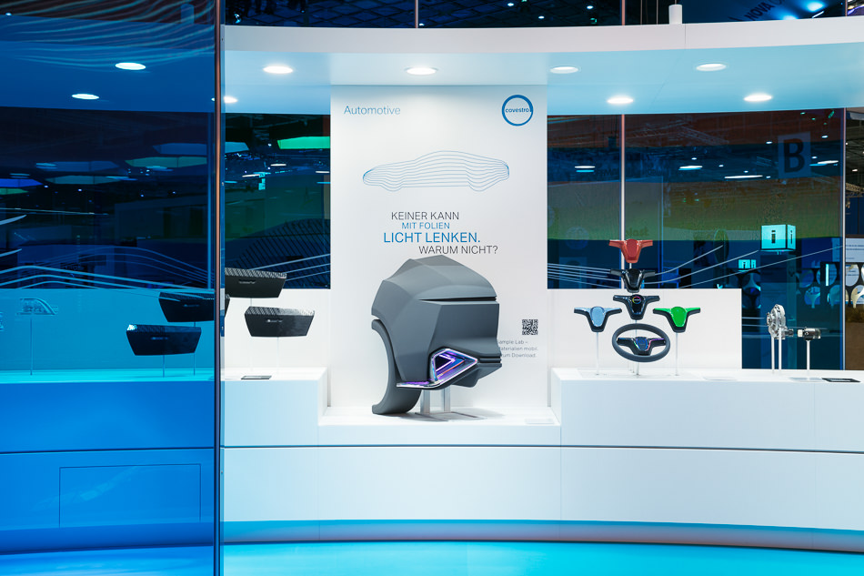 Messestand Covestro |  K 2016 Düsseldorf | uniplan