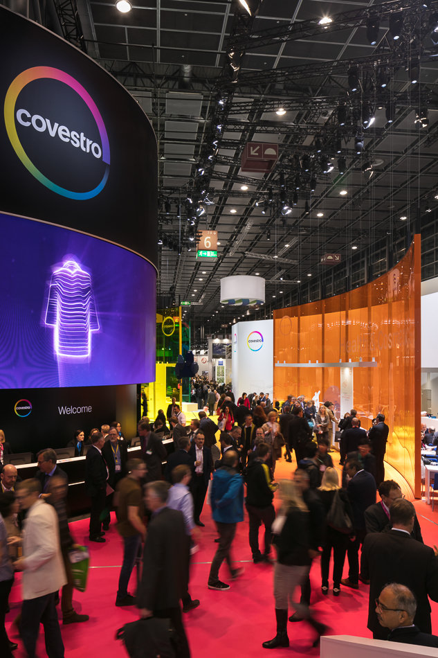 Messestand Covestro |  K 2016 Düsseldorf | uniplan