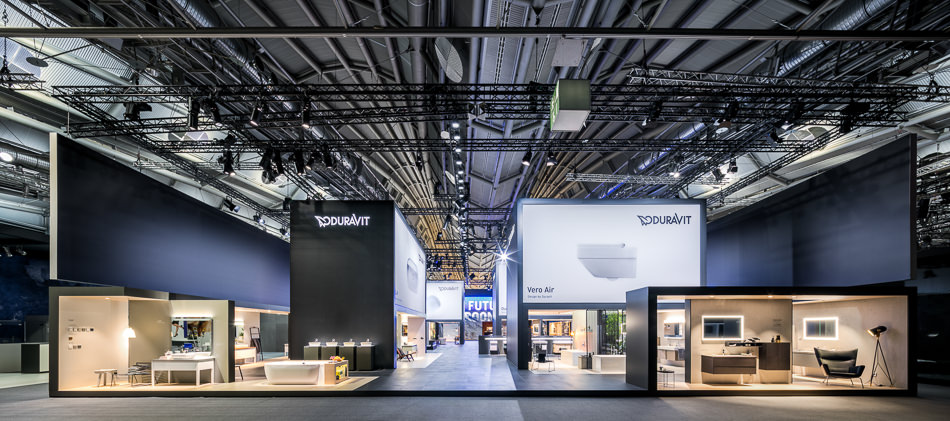 Messestand DURAVIT |  ISH 2017 Frankfurt am Main | uniplan