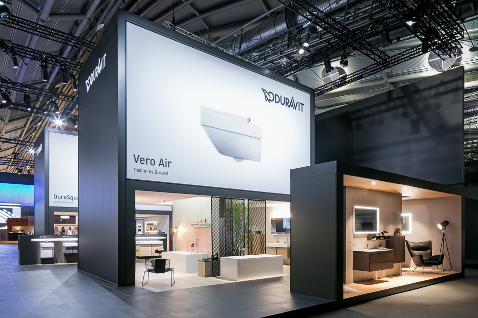 Messestand DURAVIT |  ISH 2017 Frankfurt am Main | uniplan
