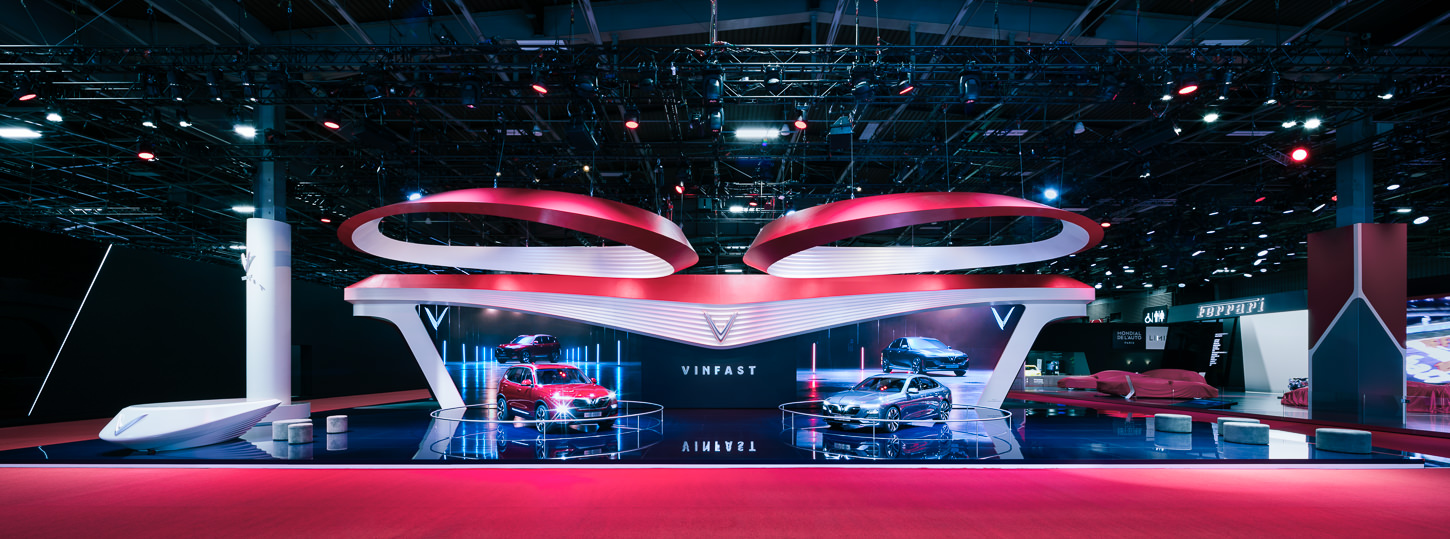 UNIPLAN | Messestand Vinfast Motor Show Paris