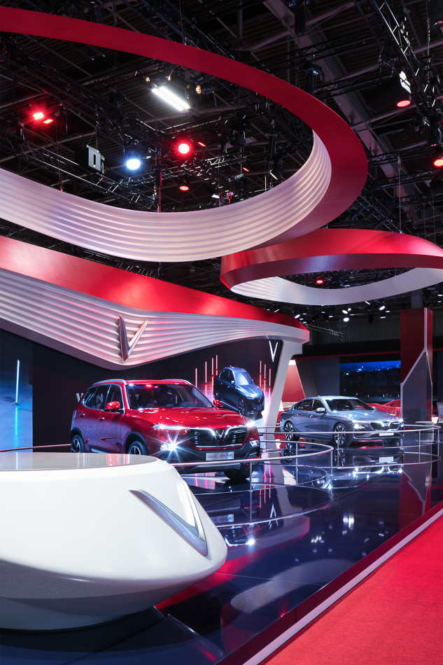 UNIPLAN | Messestand Vinfast Motor Show Paris
