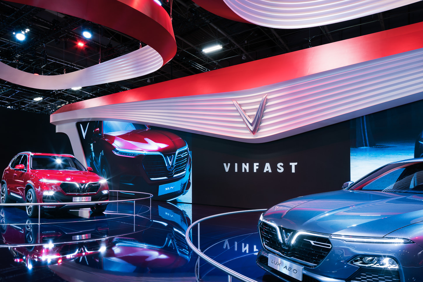 UNIPLAN | Messestand Vinfast Motor Show Paris