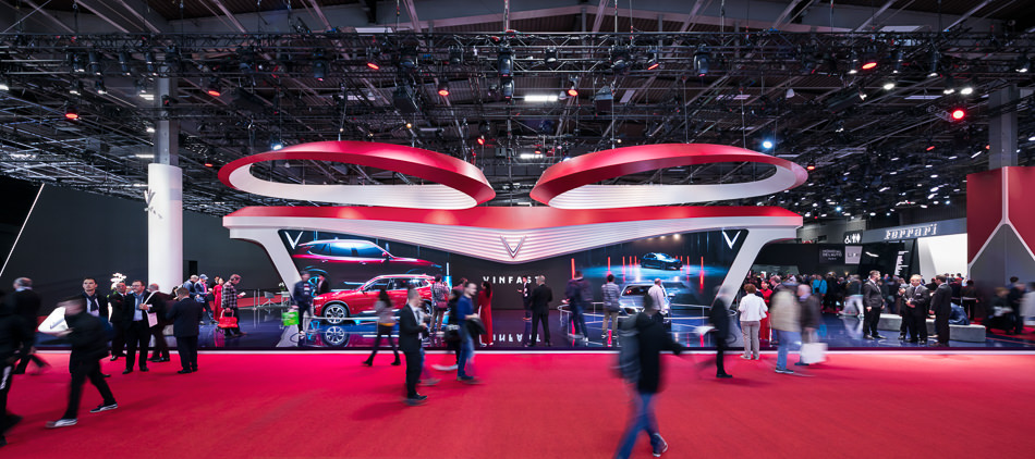 UNIPLAN | Messestand Vinfast Motor Show Paris