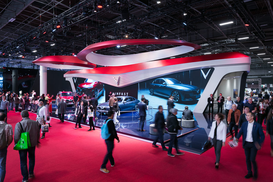 UNIPLAN | Messestand Vinfast Motor Show Paris
