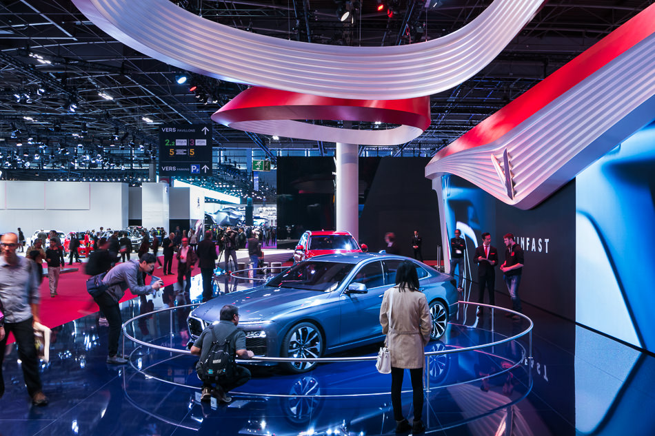 UNIPLAN | Messestand Vinfast Motor Show Paris